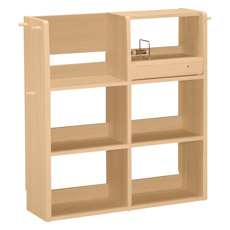 マルチシェルフ 幅100cm QS3587 ピュアオーク 通販 | 【公式】カリモク