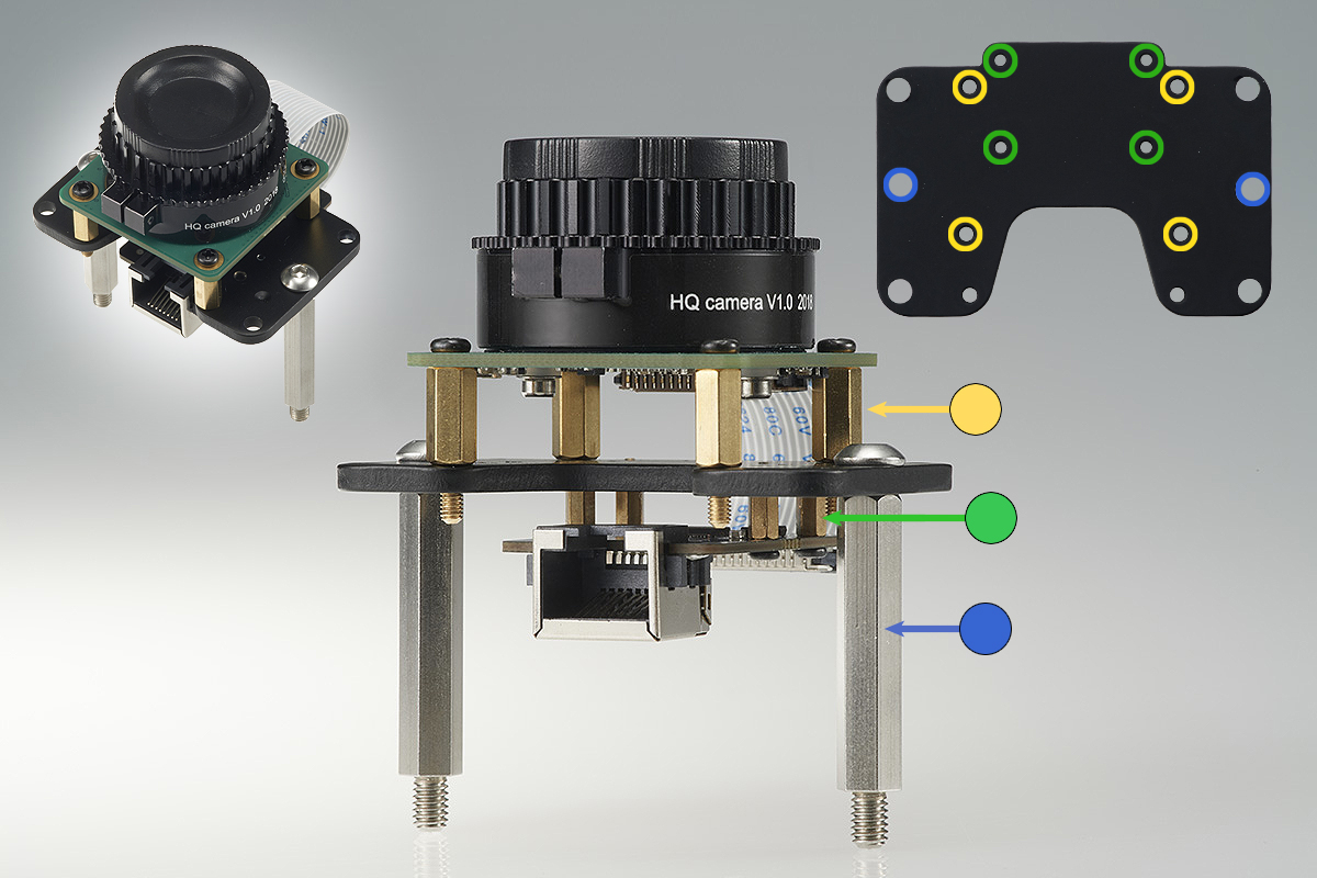 台座・スペーサー80 | RaspberryPi関連・産業用・工業用の備品・防水