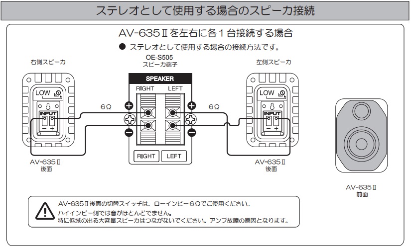 OE-S505】MASSIVE オースミ電機 ステレオパワーアンプ（5W + 5W