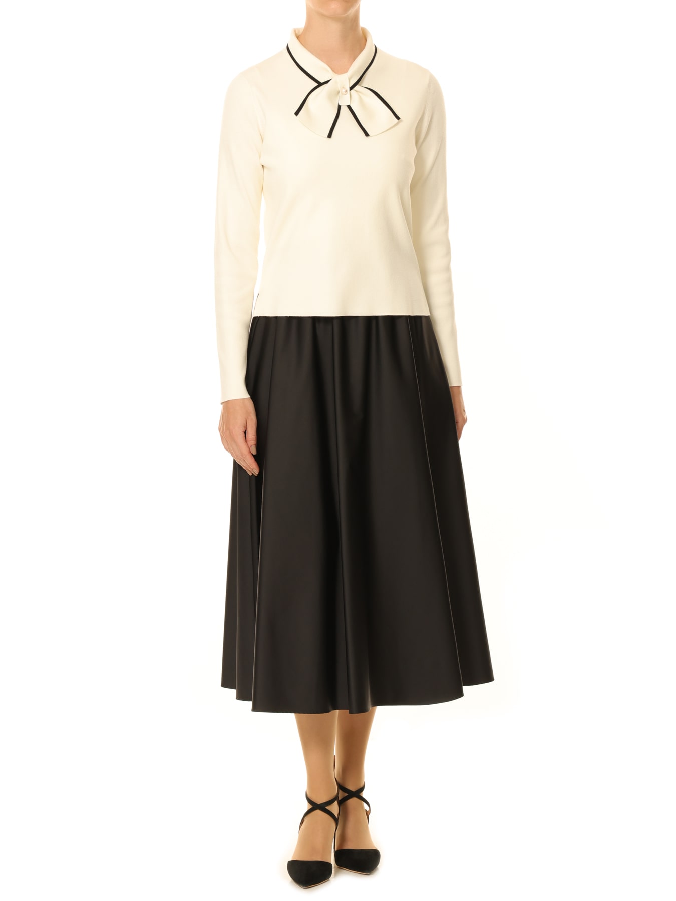 ウエストゴムフレアスカート: AVENIRETOILE公式通販｜m-i-d e-shopping