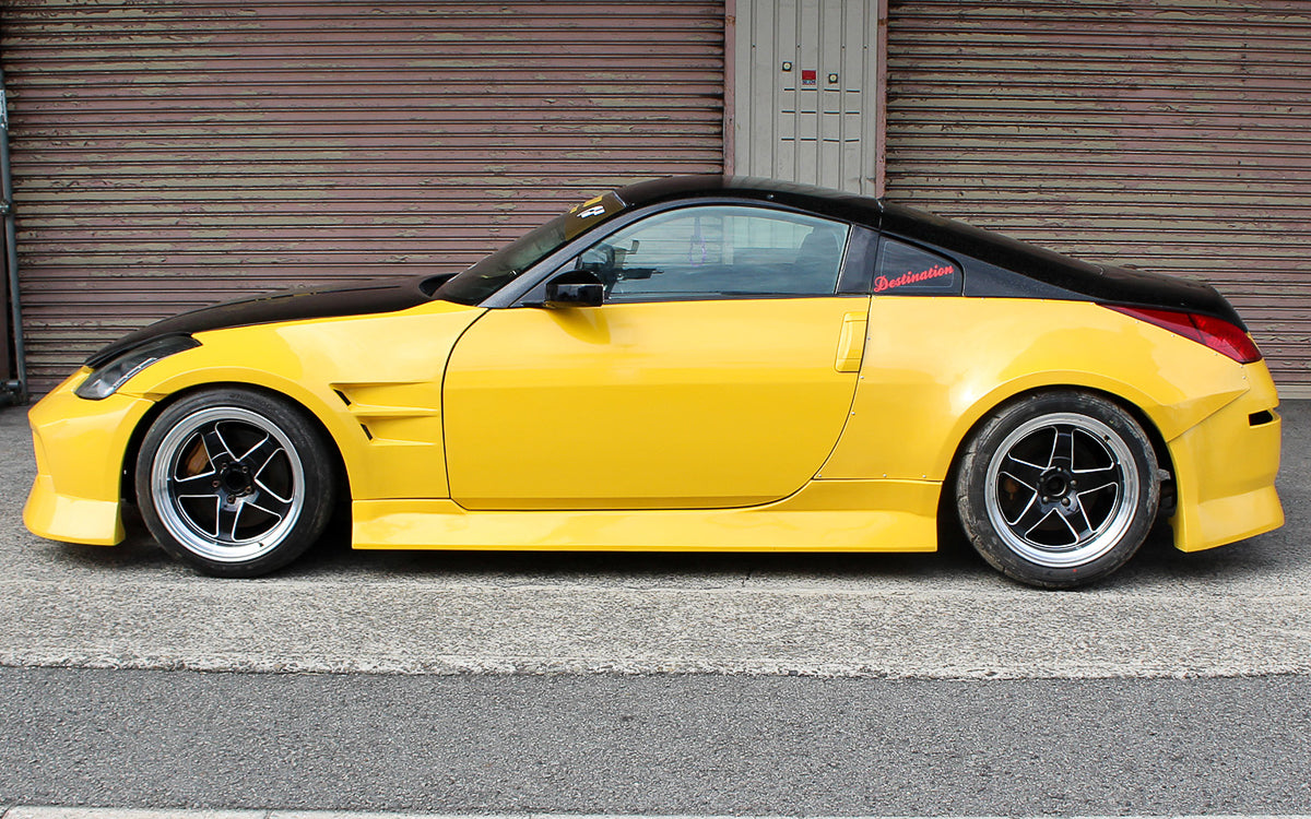 ORIGIN Labo 350Z Z33 +30mm フロントフェンダー - ツインダクト – E.K