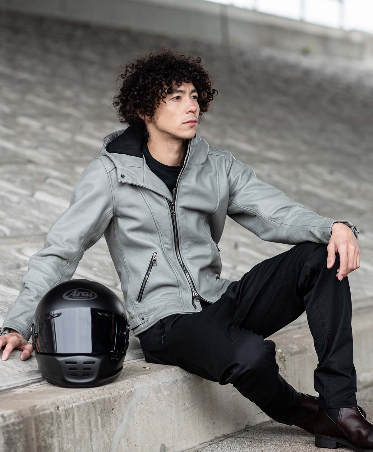 革ジャン フードレザージャケット｜カドヤ公式オンラインショップ｜MR