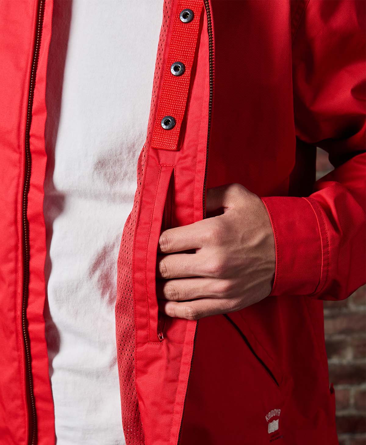 KR-WORK JACKET / レッド