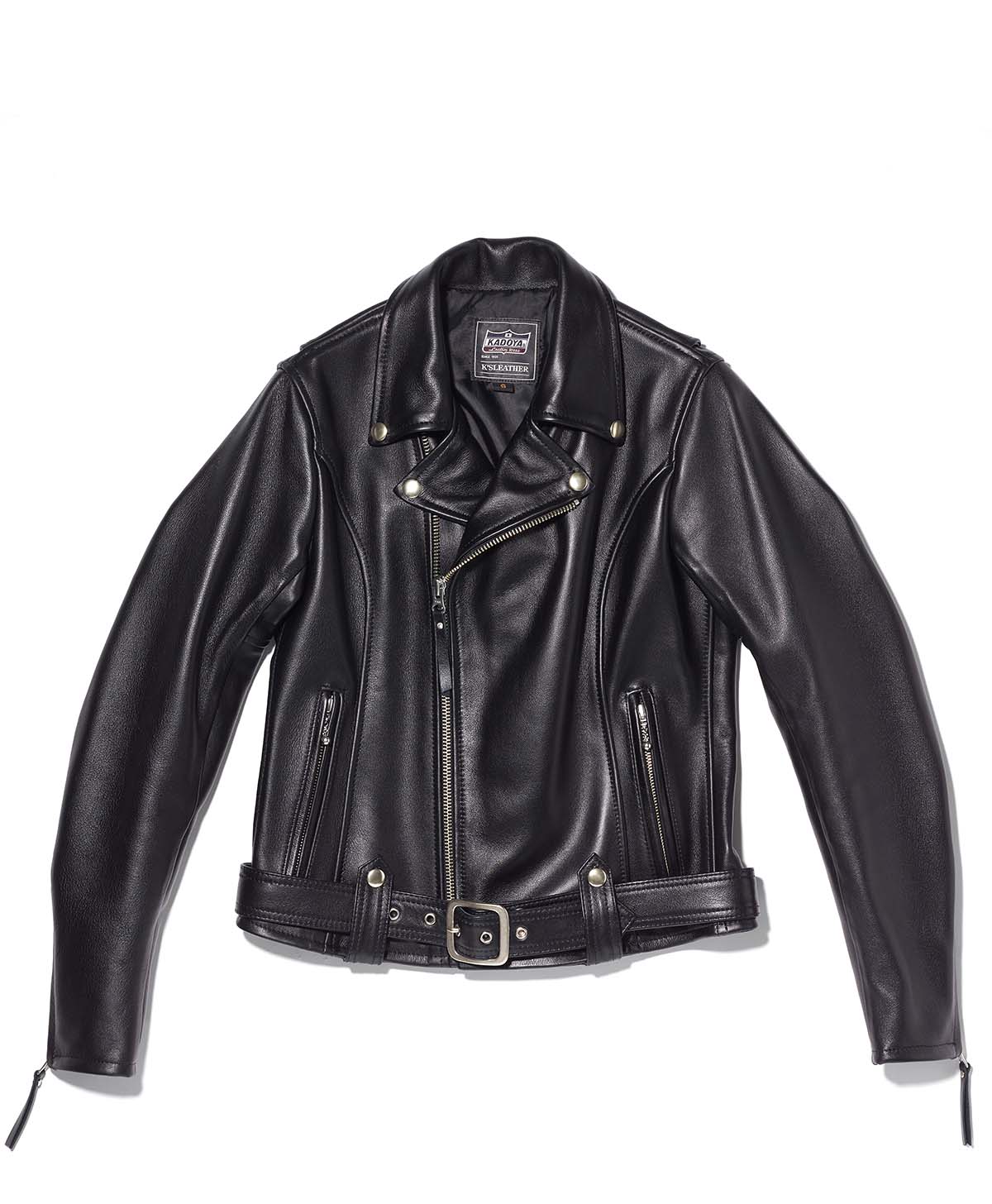 Leather jacket | Kadoya official online shop | KL-W4 / Black (Women's)