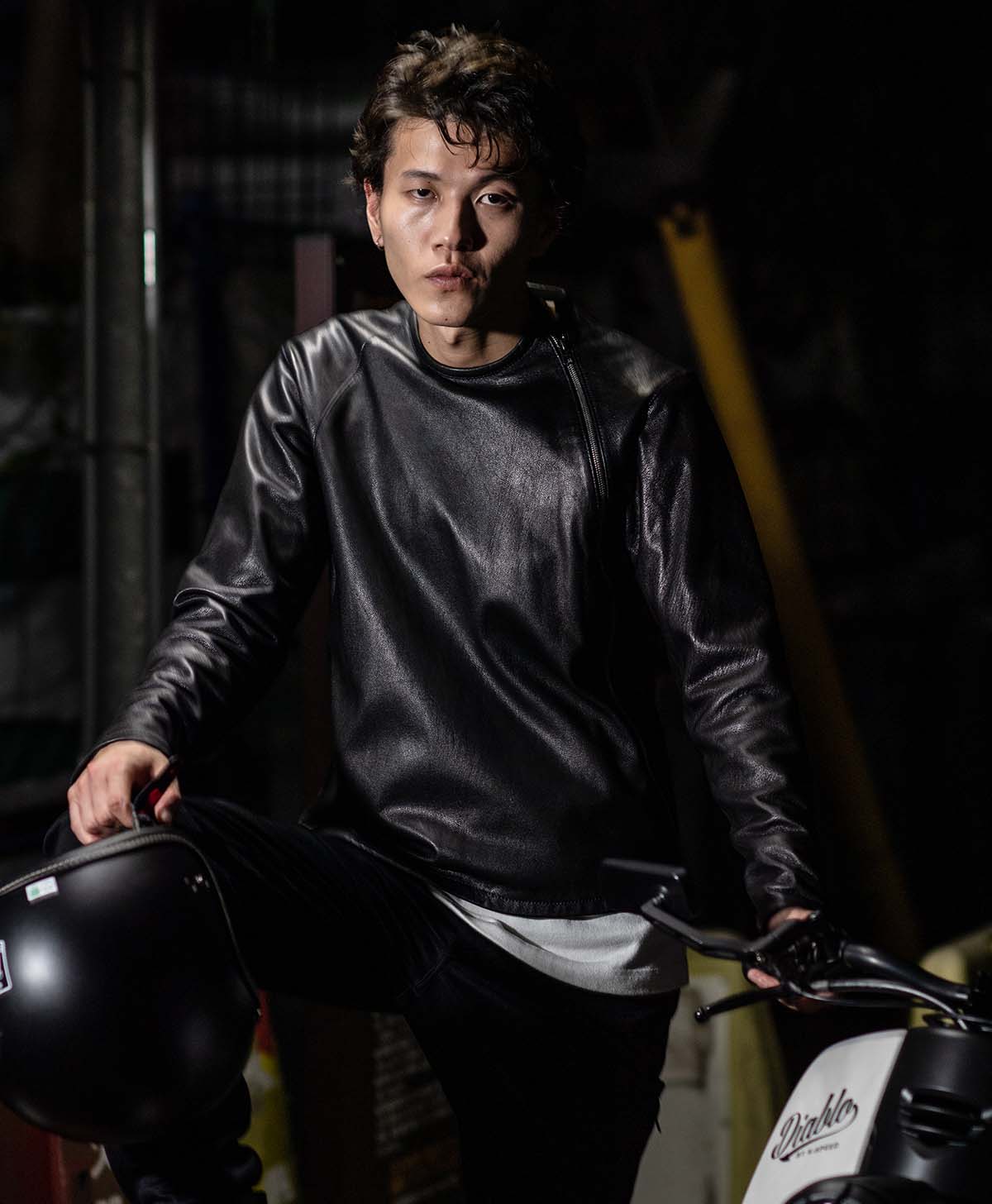 革ジャン レザープルオーバー｜カドヤ公式オンラインショップ