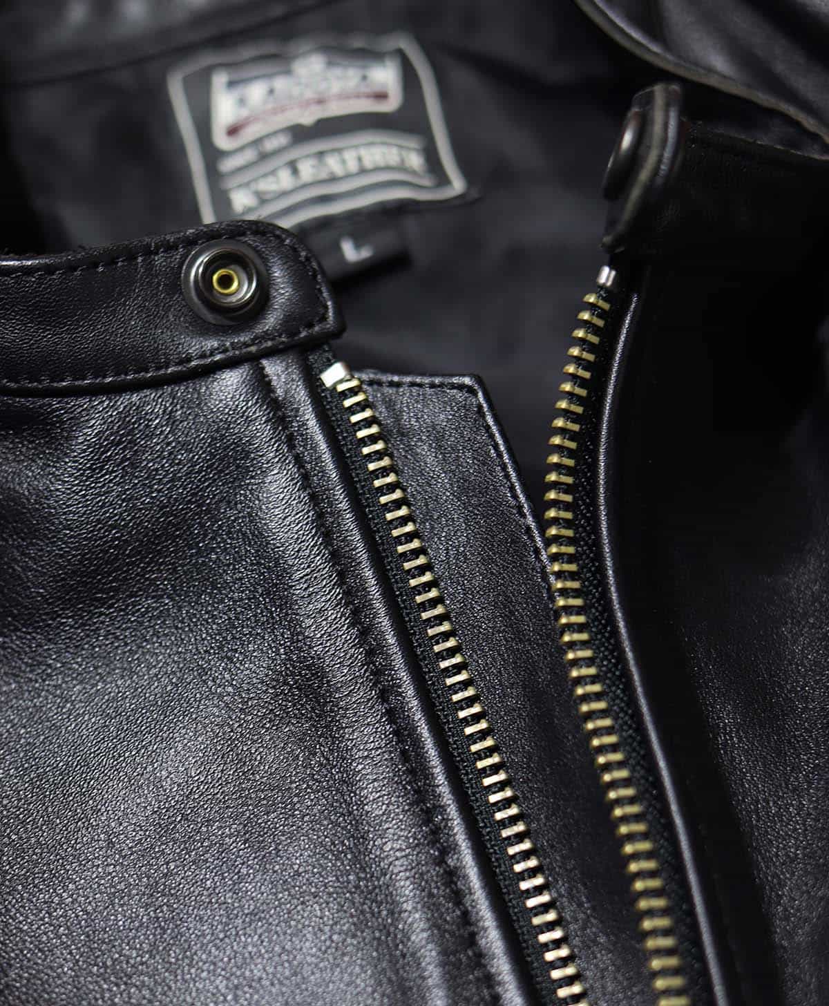 革ジャン レザーパテッドジャケット｜カドヤ公式オンラインショップ