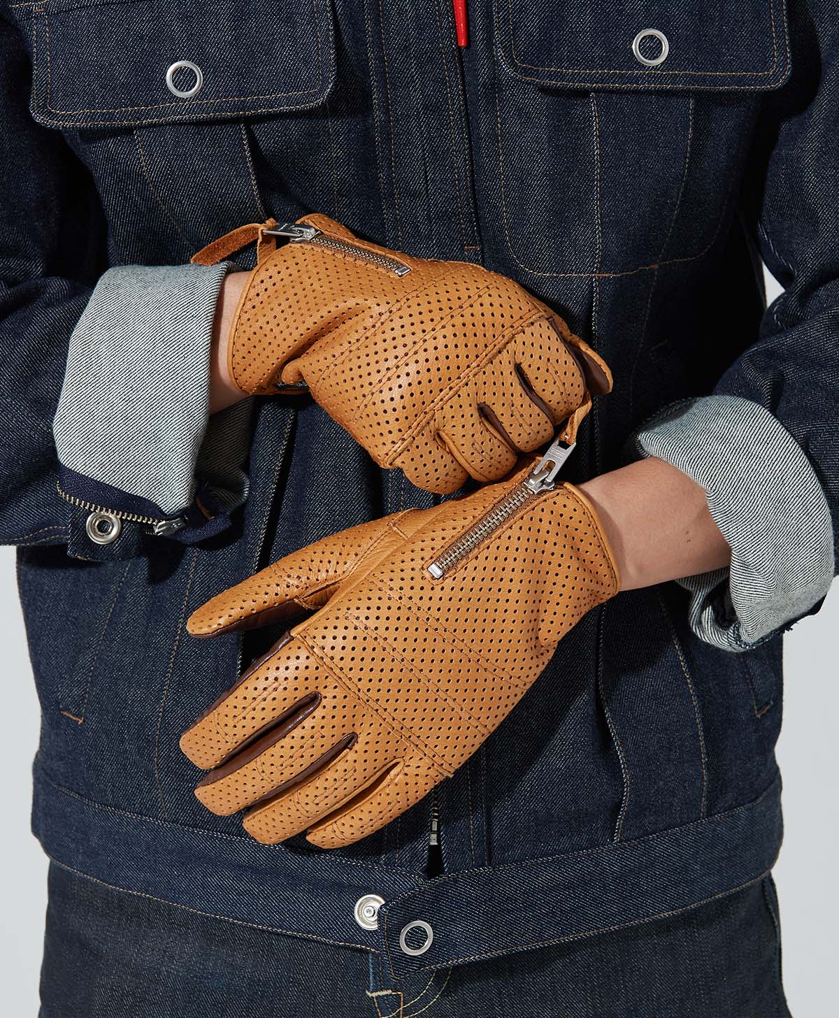 革手袋 パンチング レザーグローブ｜カドヤ公式オンラインショップ