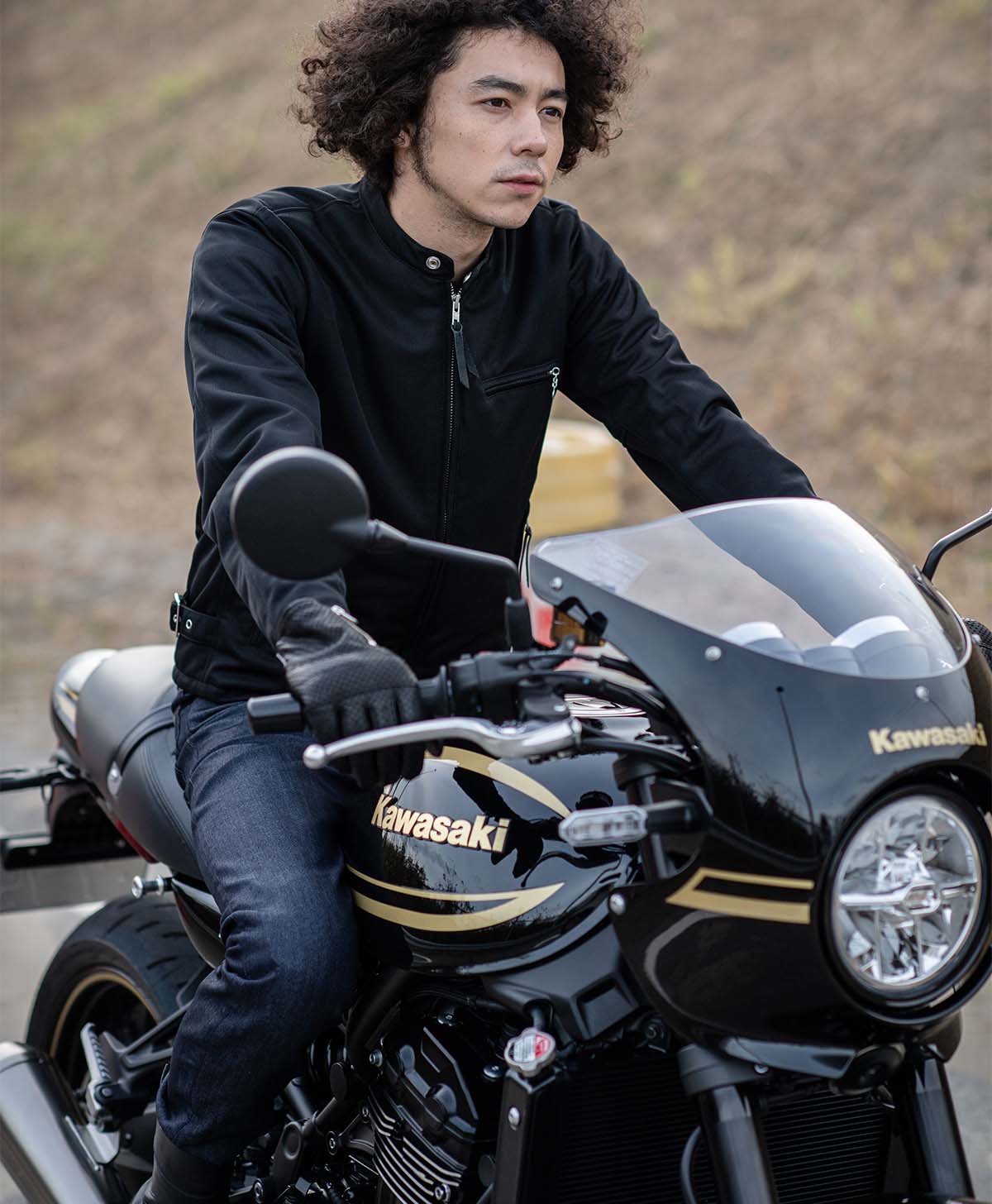 Mesh Jacket Bike Wear | Kadoya Official Online Shop | MR-2 / Black