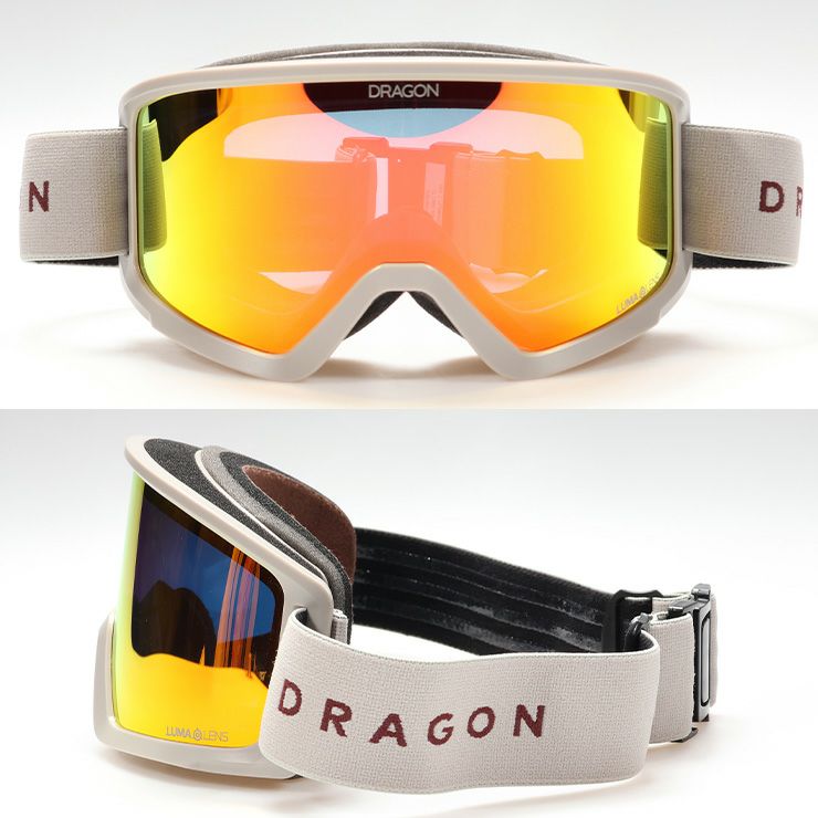 2026 DRAGON ドラゴン スノーボード ゴーグル DX3 カラー: LITE BEIGE