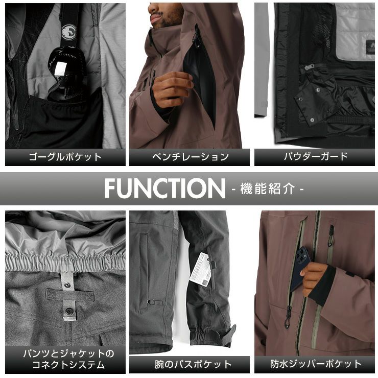 25-26 686 シックスエイトシックス GORE-TEX 3L ATV THERMAGRAPH