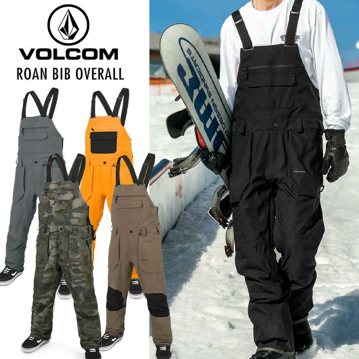 23-24 VOLCOM ボルコム ROAN BIB OVERALL オーバーオール パンツ