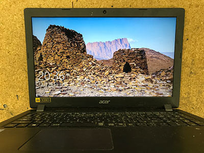 Acer Aspire 3 A315-32の液晶割れ修理事例｜踏みつけによる画面破損も2