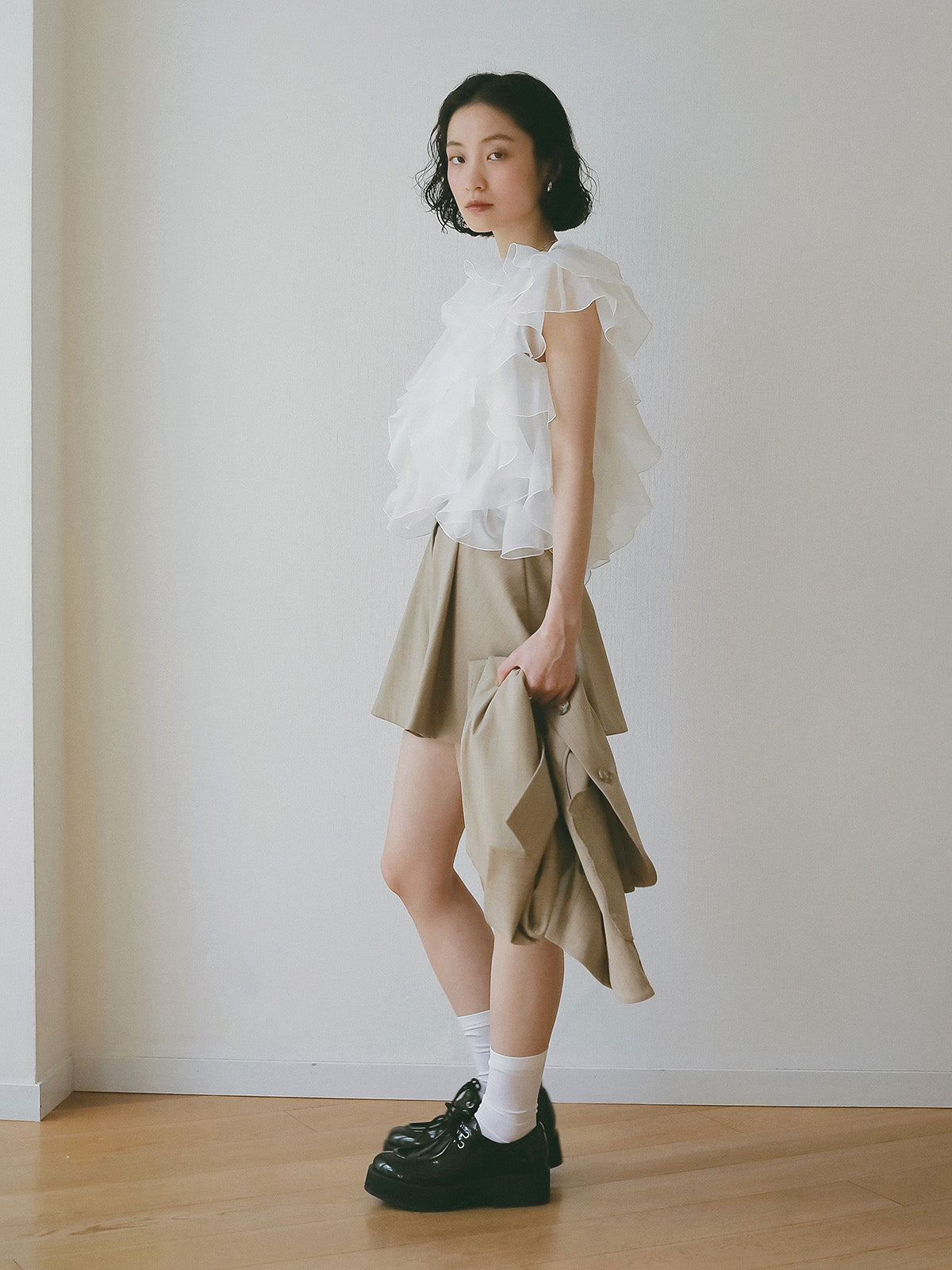 ボリュームブラウス