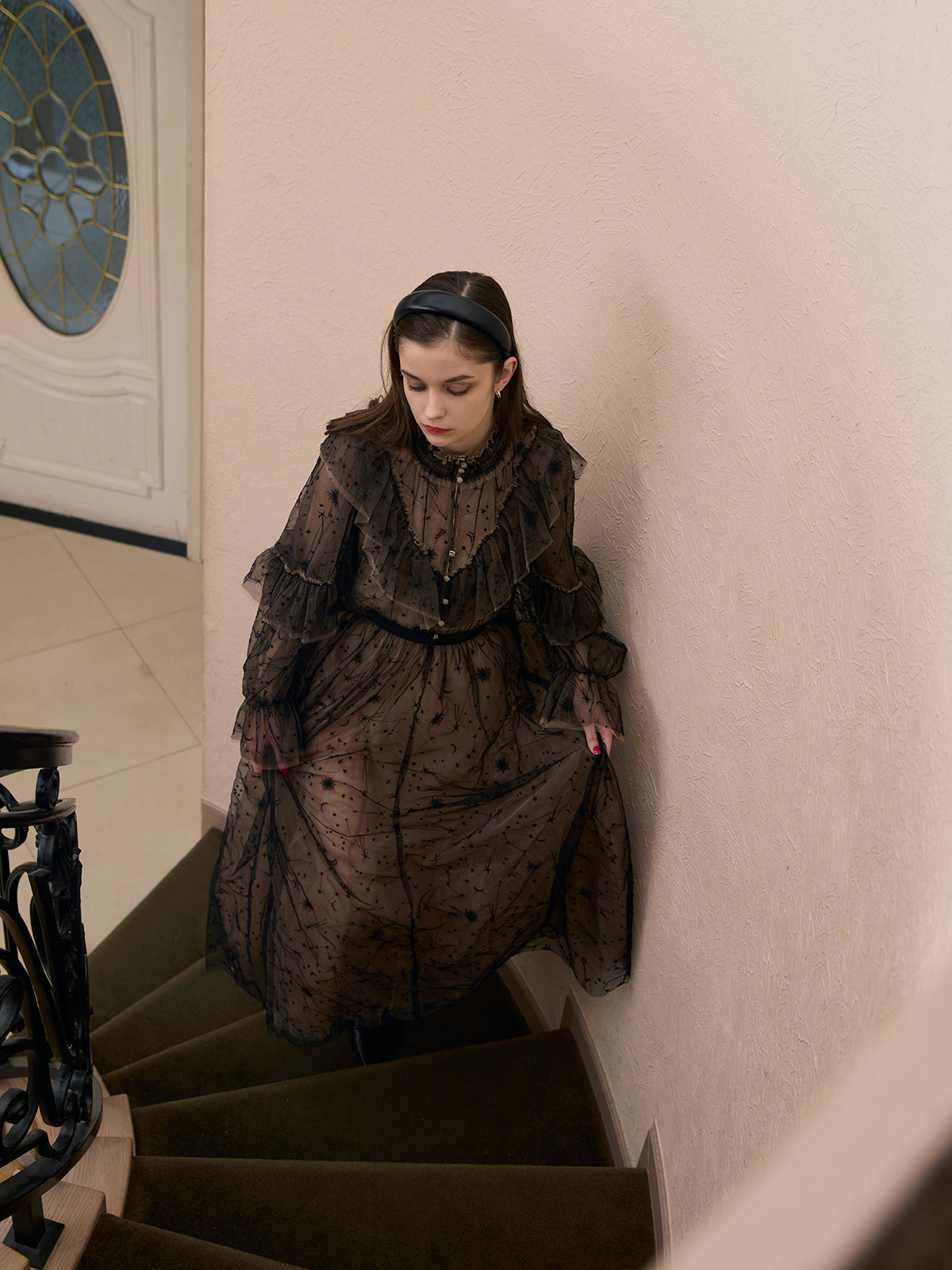 スターエンブロイダリースカート