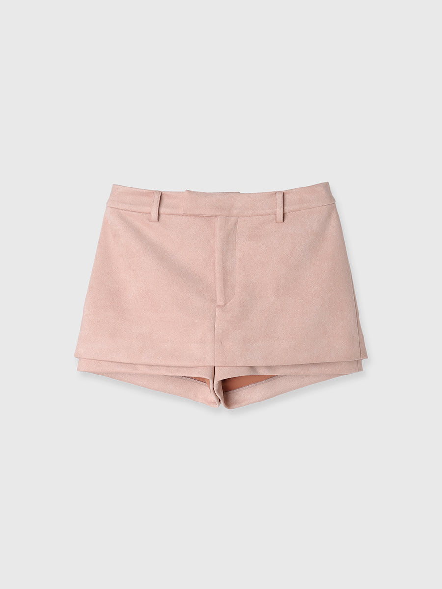 Synthetic Suedeスカショーパン