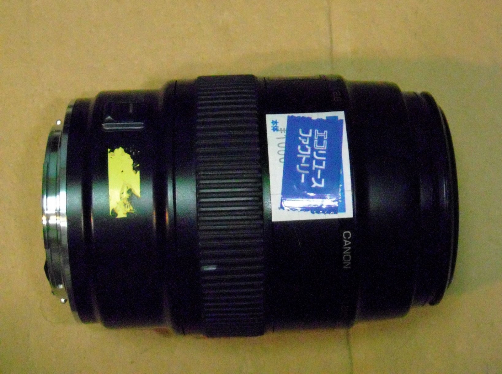 CANON MACRO LENS EF 100mm F2.8 ジャンクレンズ分解修理: ねこの空中散歩