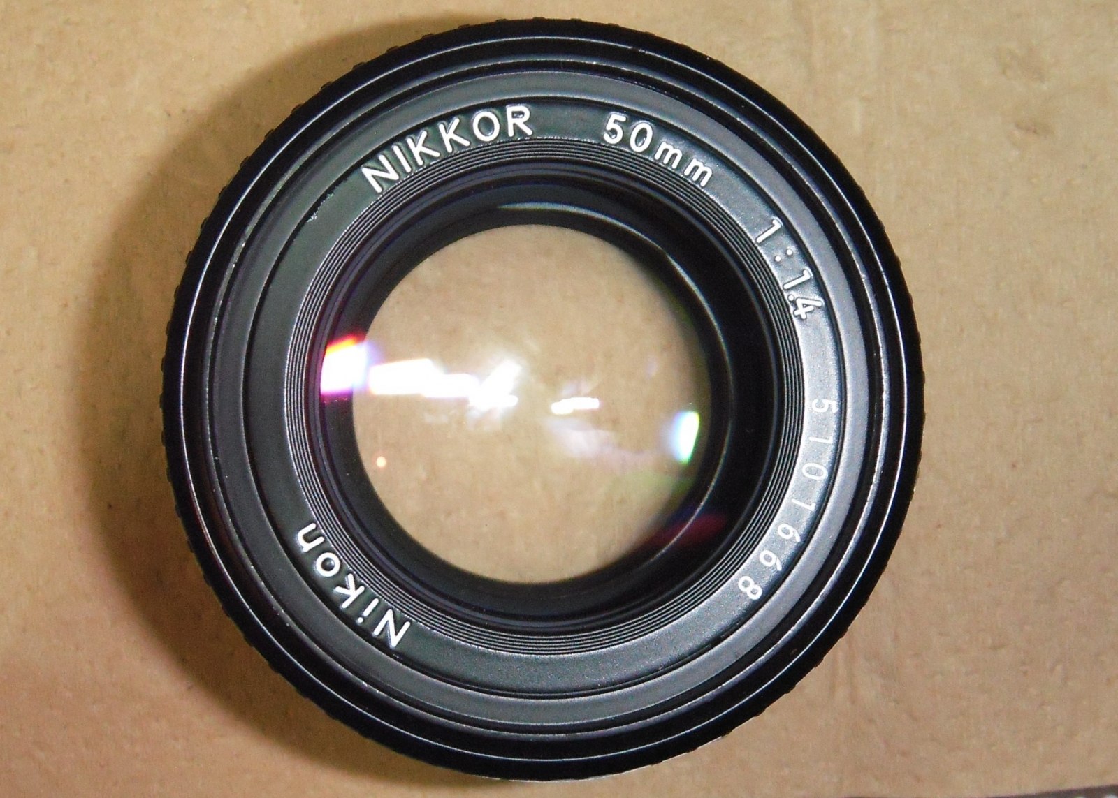 Nikon Ai NIKKOR 50mm F1.4S ジャンクレンズ分解修理: ねこの空中散歩