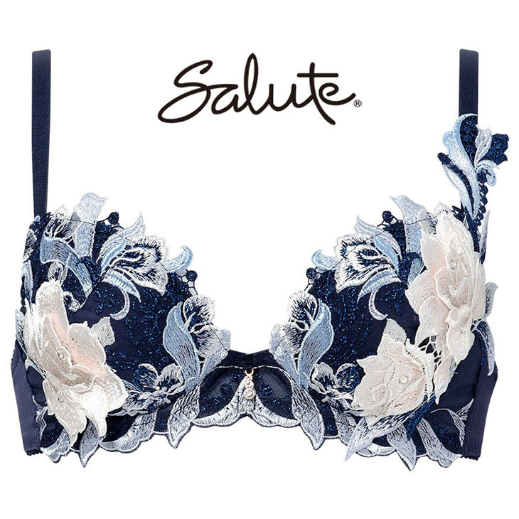 サルート Salute 22グループ 22G ブラジャー プッシュアップブラ 3/4