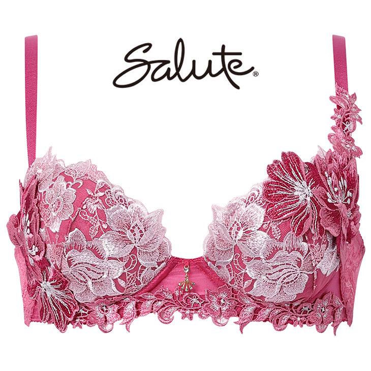 サルート Salute 28グループ 28G ブラジャー プッシュアップブラ 3/4