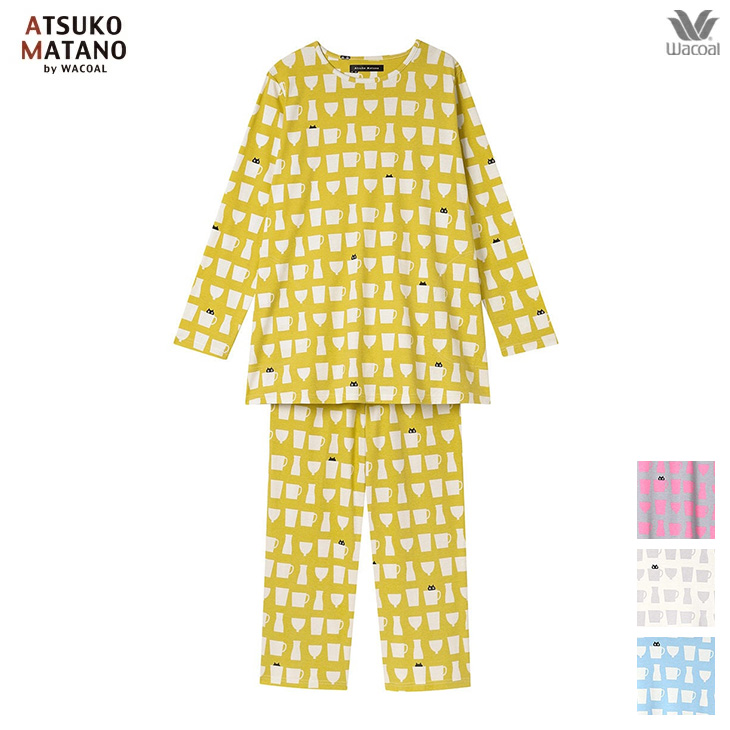 新品タグ付き ワコール マタノアツコ パジャマ ルームウェア ドット