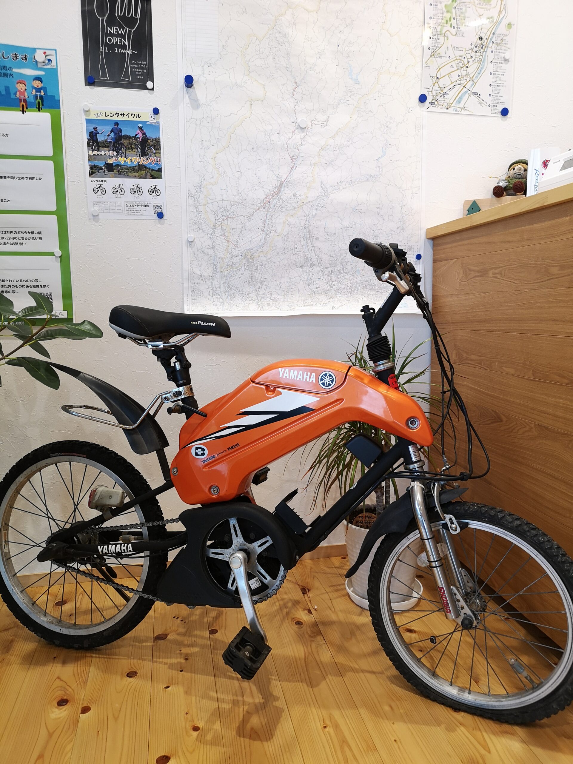 YAMAHA×TAKARA TOMMY コラボ電動アシスト自転車 B+PLUS 展示中です