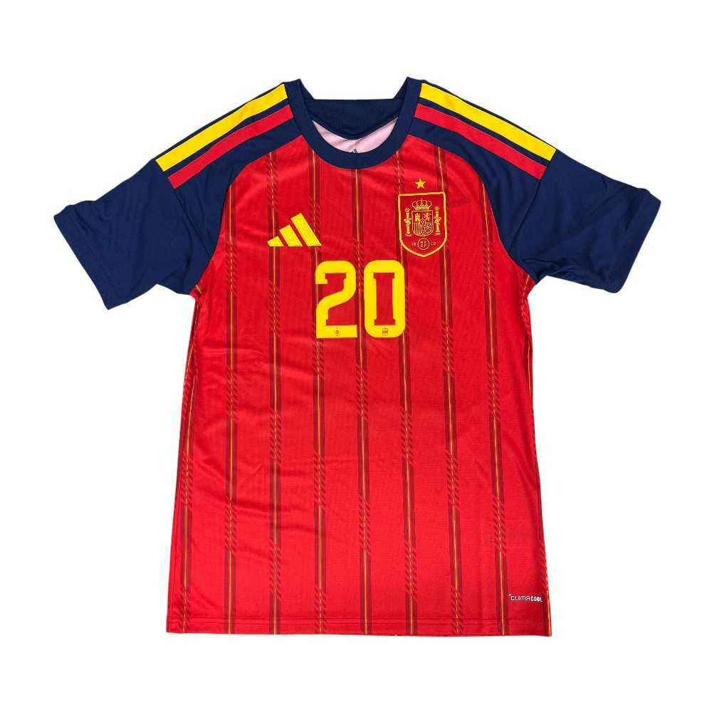 アディダス スペイン代表 2026 ホーム レプリカ ユニフォーム #20