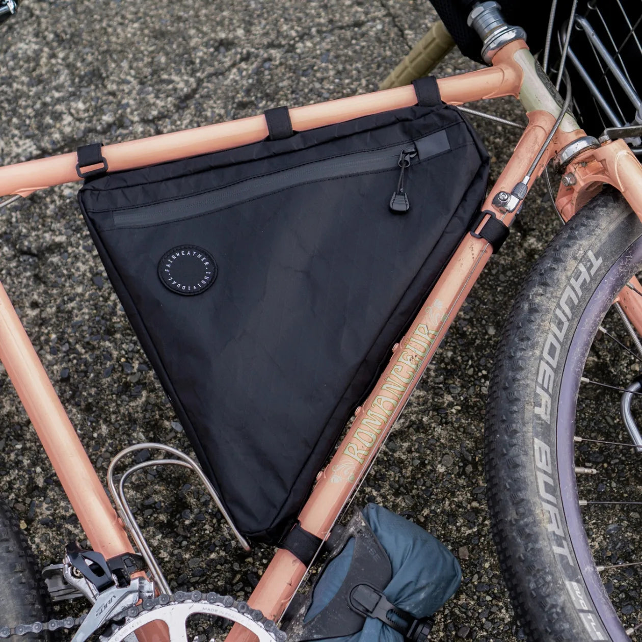 FAIRWEATHER frame bag ADV (x-pac/black) ele1141-s – エレファント