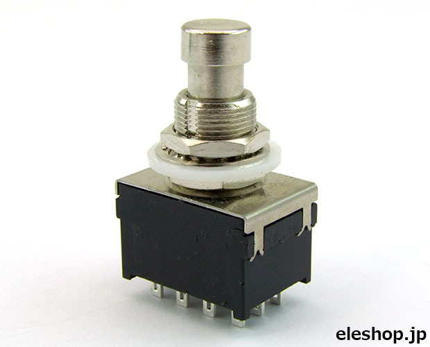 フットスイッチ 4回路2接点(4PDT)/オルタネイト / SWI818-4PDT-15SU