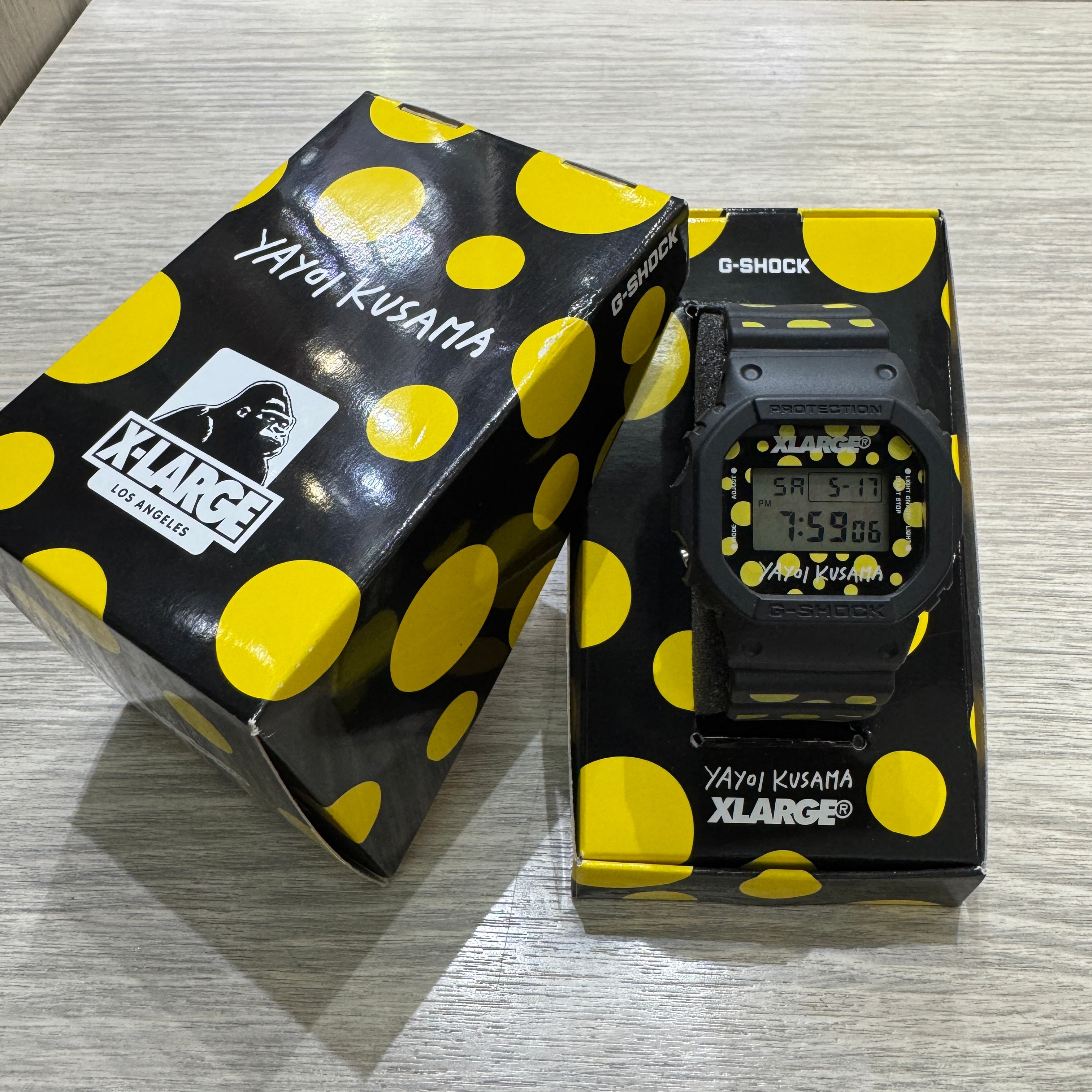 Casio G shock 2017 x xLarge x Yayoi Kusama 草間彌生 