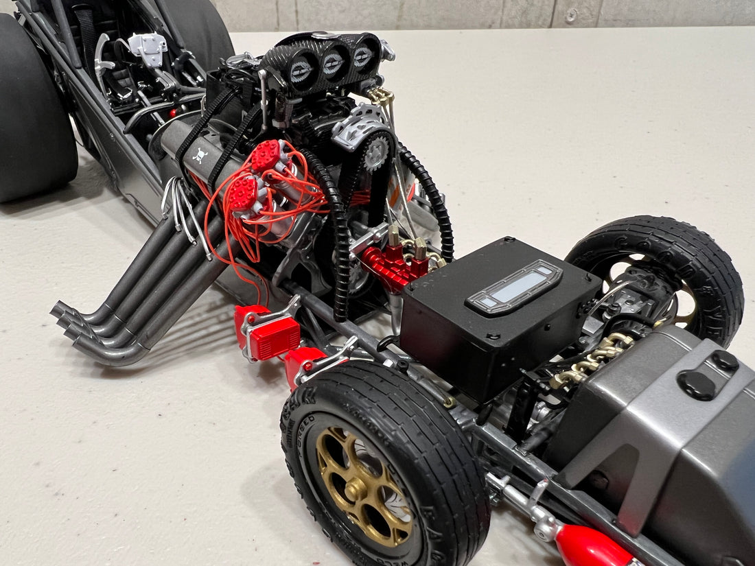 2002 SCOTTY CANNON OAKLEY TIME BOMB NHRA FUNNY CAR - 1:16 SCALE