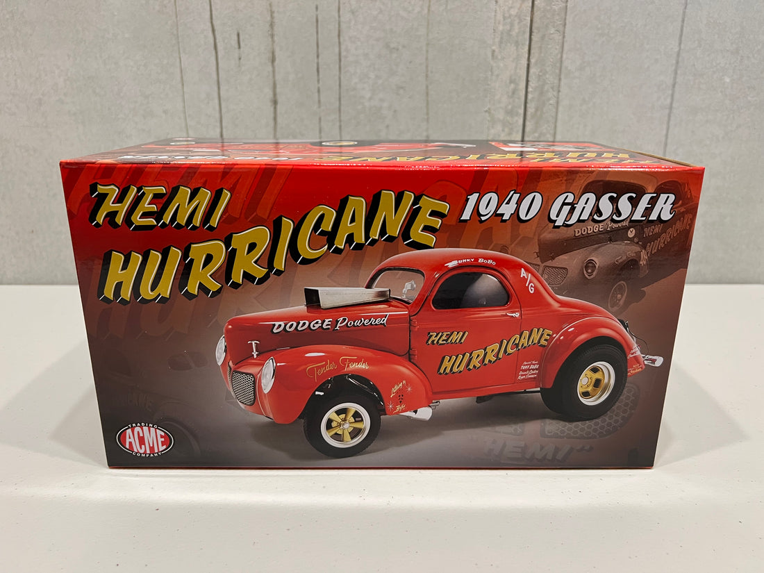 1940 GASSER - HEMI HURRICANE 1:18 DIECAST - ACME – Elite Diecast