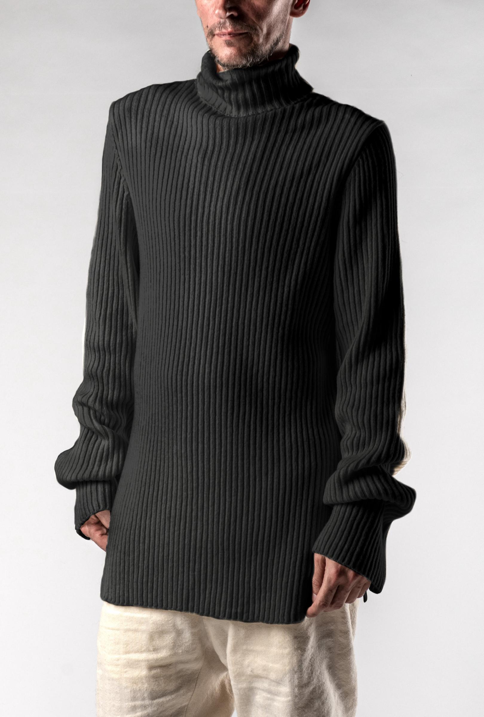 Ann Demeulemeester Elongated Knitted Turtleneck | Elixirgallery