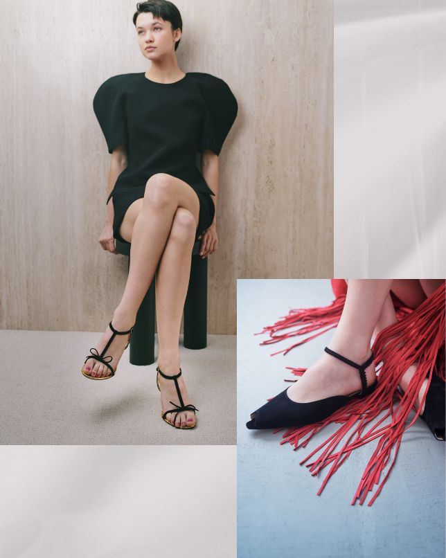 Chaos(カオス)｜リネンヘリンボンジャケット/ブラック の通販