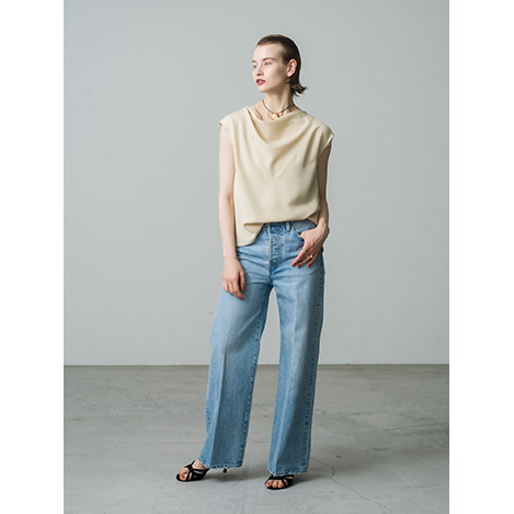 ebure(エブール)｜ソフトファインウール タートルネックニットプル