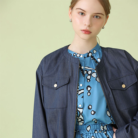 ANAYI(アナイ)｜リップルタックパフ プルオーバー/オフホワイト の通販