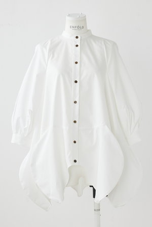 ENFOLD(エンフォルド)｜ナチュラルタイプライター Flower BL/ブラウス