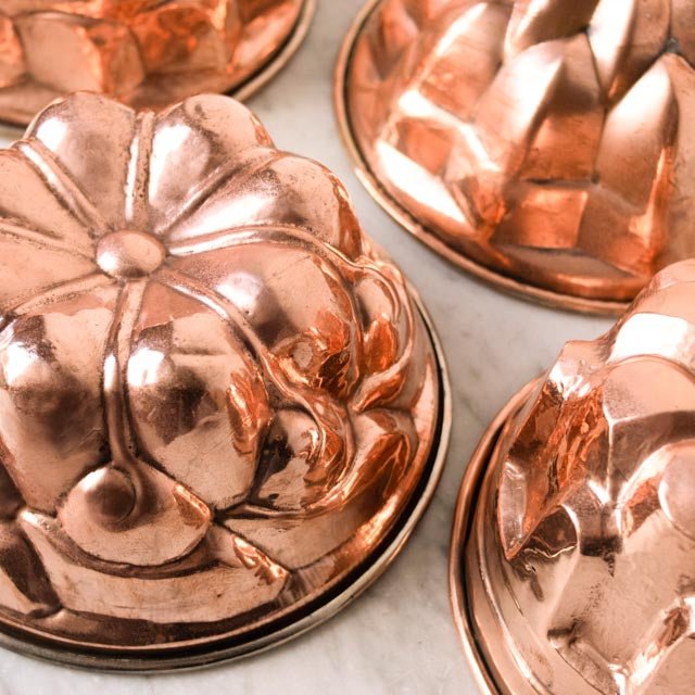 Vintage Copper Mold - the french kitchen - elsie green