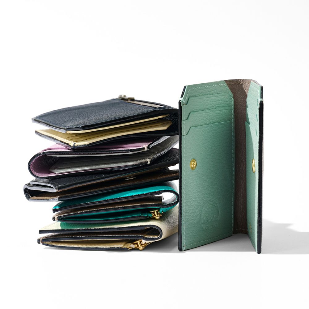 スマートカードウォレット BLACK*TURQUOISE | ラルコバレーノ公式通販