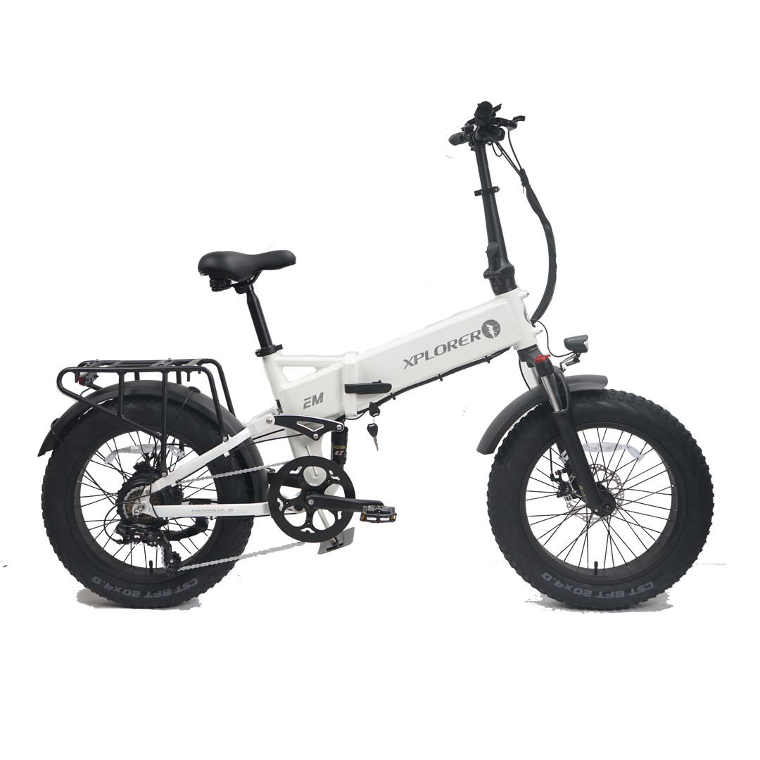XPLORER - 【圧巻の極太タイヤ】パワフルな走りを実現！折りたたみ電動