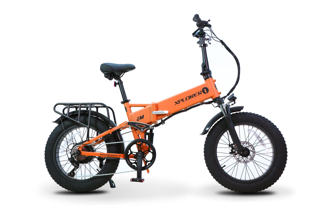 XPLORER - 【圧巻の極太タイヤ】パワフルな走りを実現！折りたたみ電動