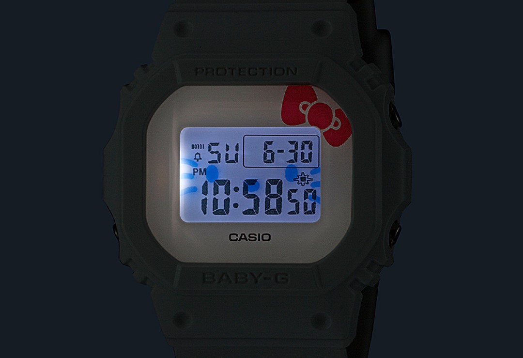BABY-G✕ハローキティ！レトロでかわいいコラボウォッチ「BGD-565KT