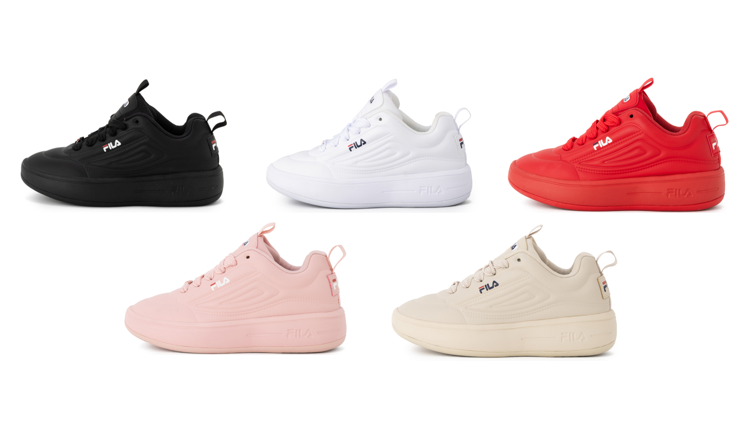 IMP.のABCマート限定ビジュアルも公開！FILA新作スニーカー『SUPER