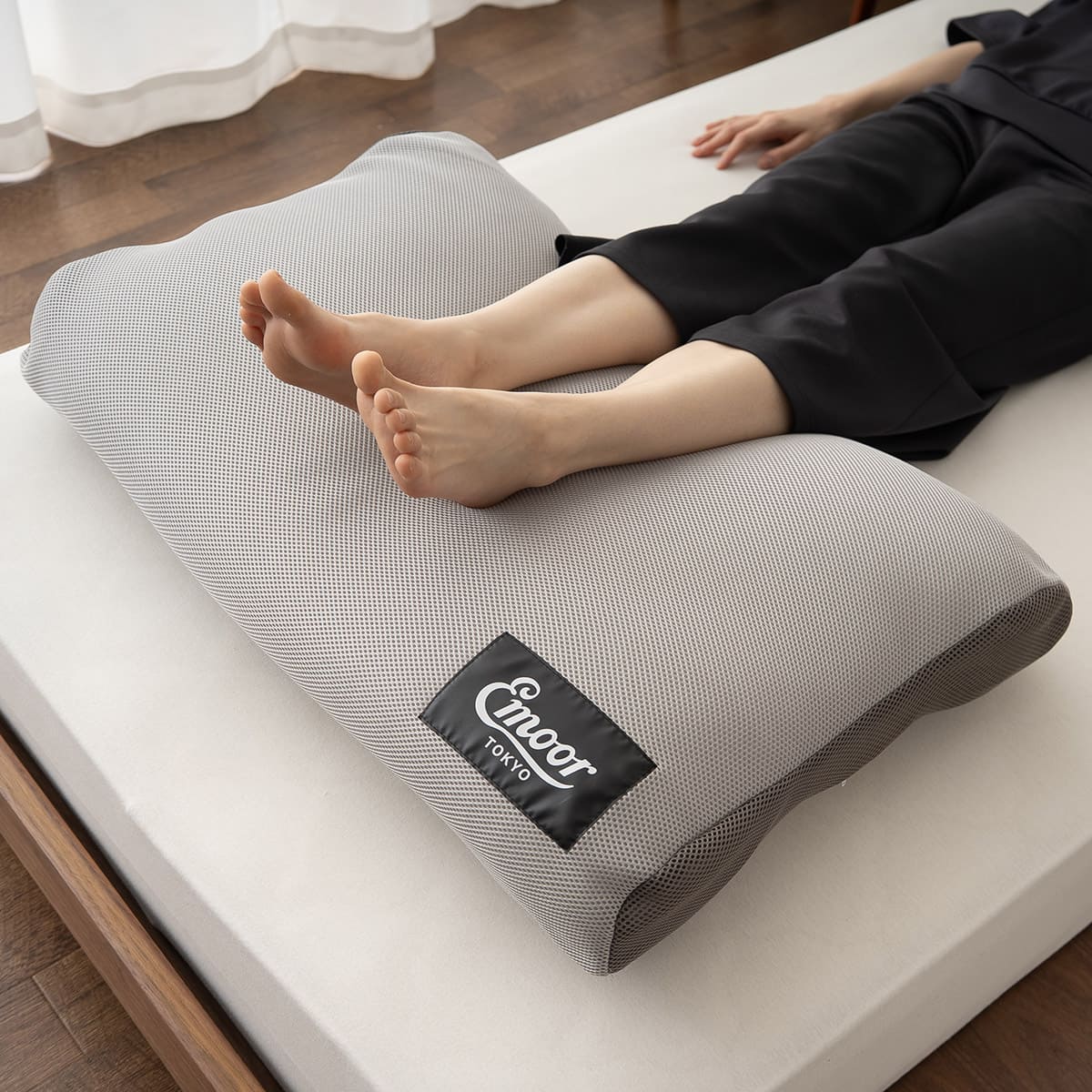 ファインエアー(R) フットピロー 足枕 足まくら 日本製 丸洗い可能
