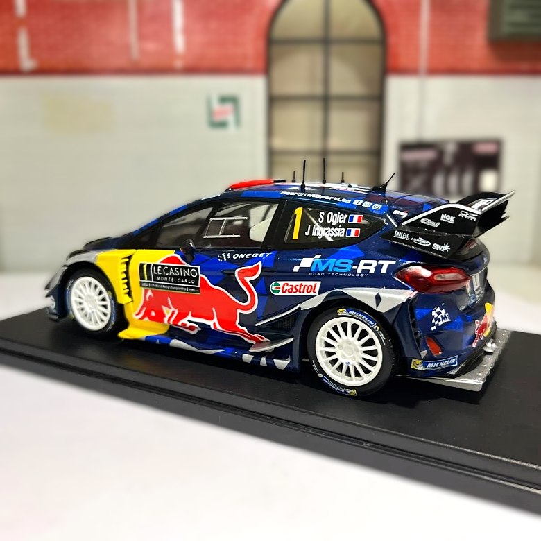 Ford Fiesta Sebastian Ogier Julian Ingrassia 2017 Monte-Carlo 2017