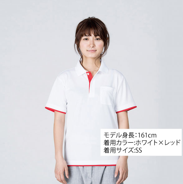 レイヤードドライポロシャツ /クラスTシャツ・オリジナルTシャツの作成