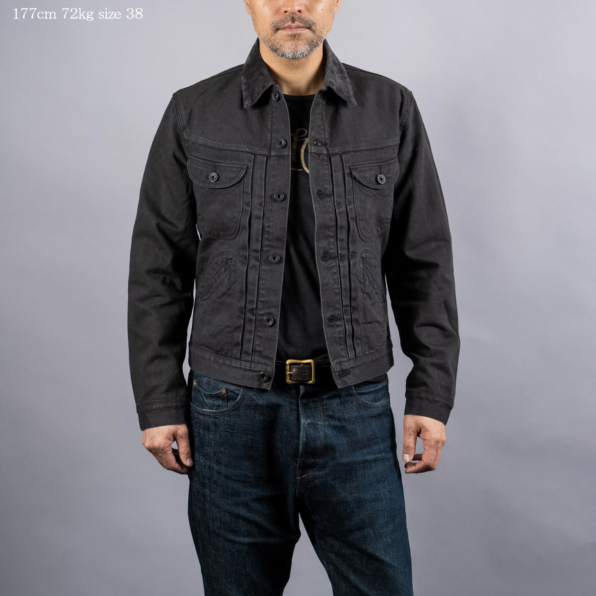 STEVENSON OVERALL Co. Stockman -SM1 FLANNEL LINED COWBOY JAKCET