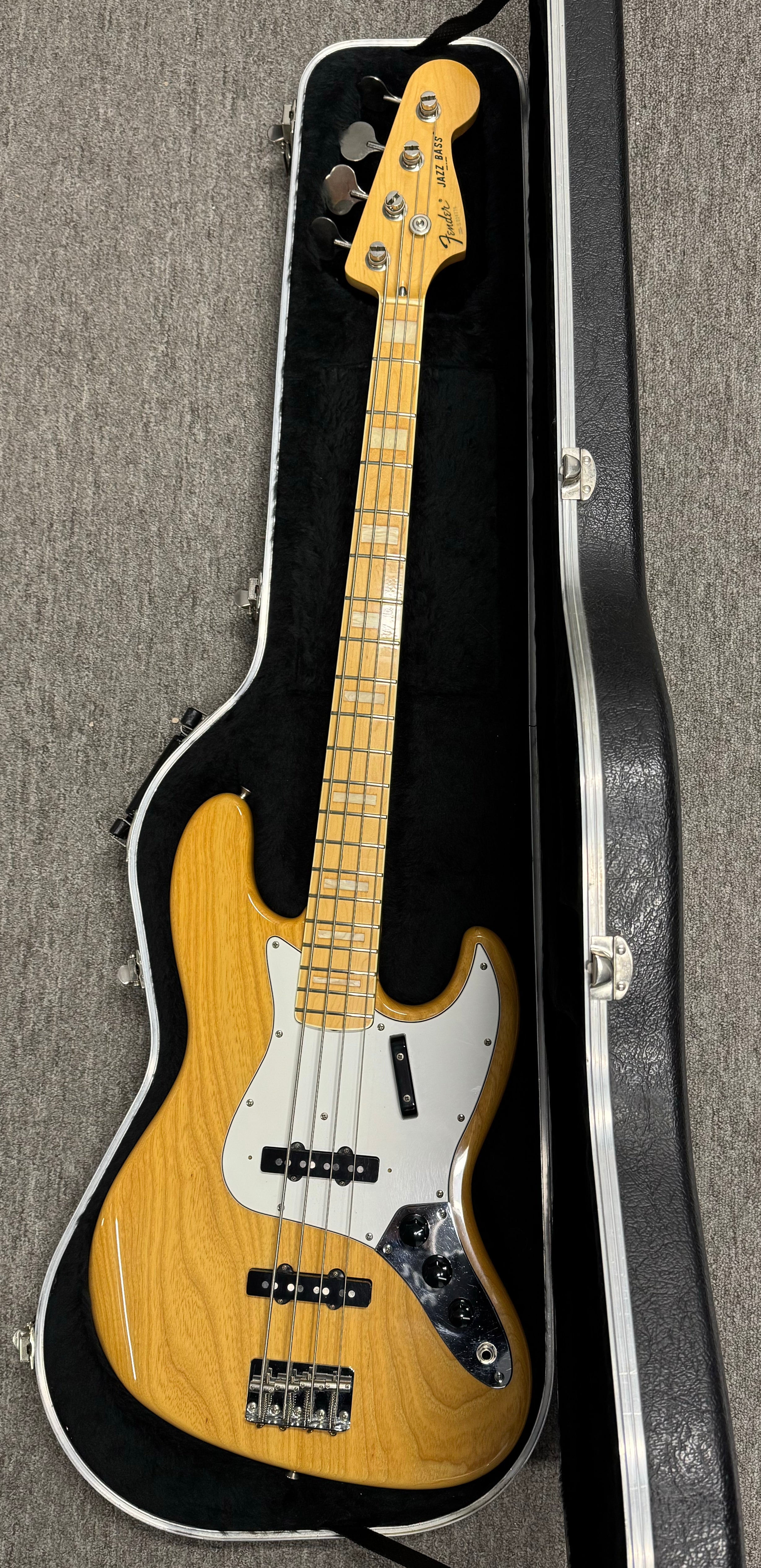 Used Fender MIJ JB-75-90 Jazz Bass ('94-'95) - Natural – Empire Music