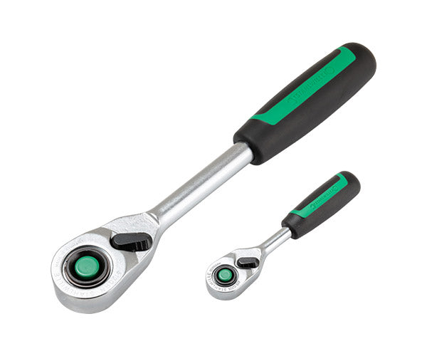 STAHLWILLE 415QR/512QR 1/4+1/2SQ 80ギアラチェットハンドルセット