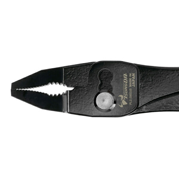 TSUNODA 極・薄型ホールドプライヤー ストレートタイプ 200mm PLC