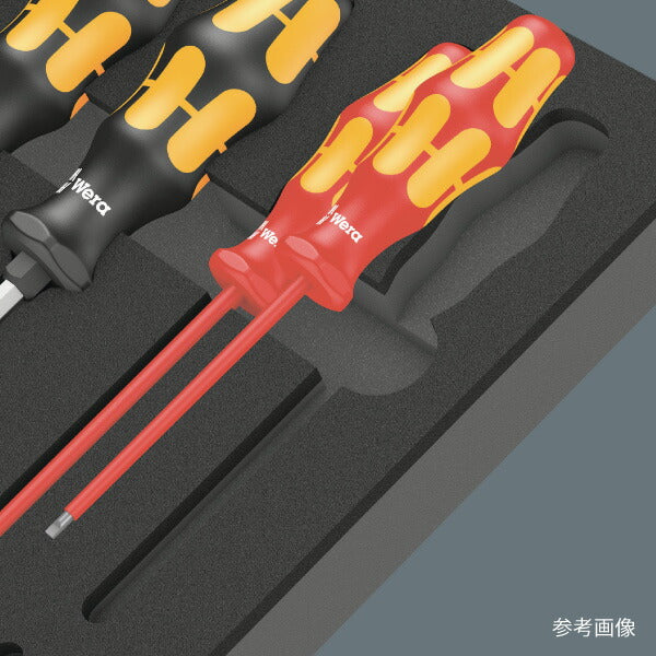 日本正規品 Wera 150102 9711 ウレタン収納入り絶縁ドライバーセット